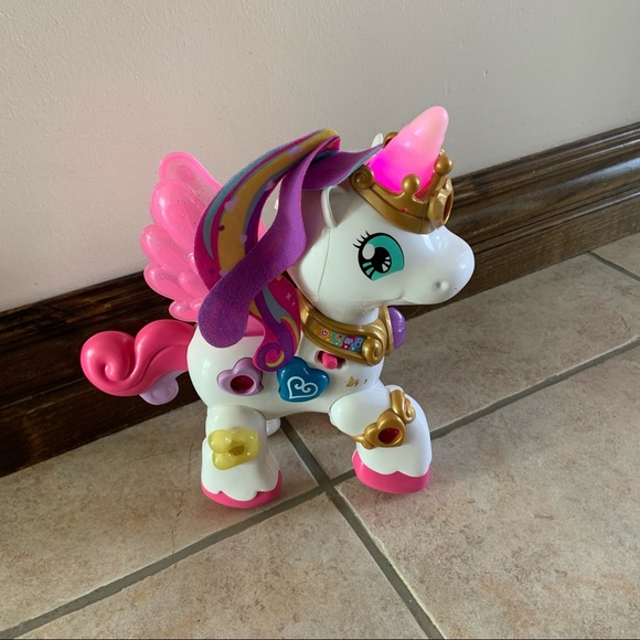 VTech 1780 Starshine the Bright Lights Unicorn - Picture 1 of 6
